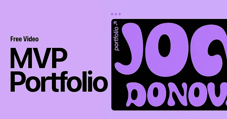 🎥 Free Video: Build Your Portfolio in 5 Evenings cover image