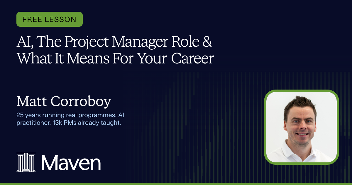 AI, The Project Manager Role & What It Means For Your Career cover image